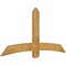 Ekena Millwork Bellingham Rough Sawn Timber Gable Bracket, Western Red Cedar, 72"W x 36"H x 2"D x 6"F, 12/12 Pitch GBW072X36X0206BEL00RWR - alternate 2